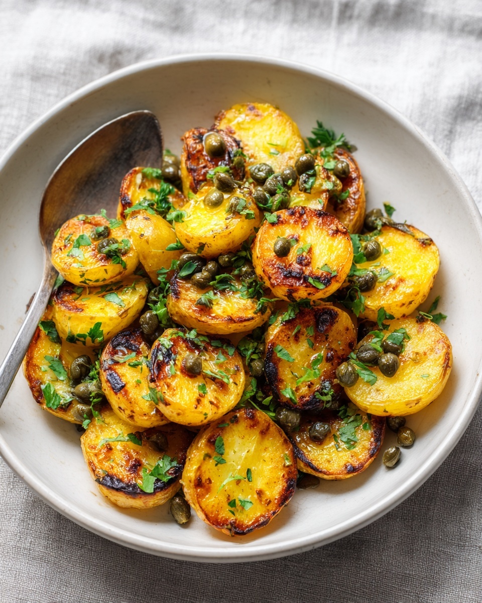 Crispy Roasted Potatoes with Salted Lemon Recipe - Recipe Image