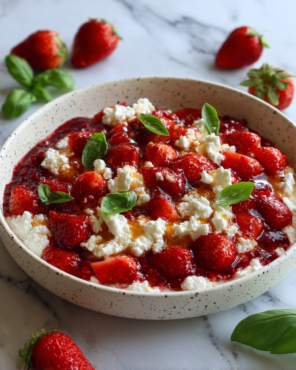 Whipped Feta with Roasted Strawberries Recipe - Recipe Image