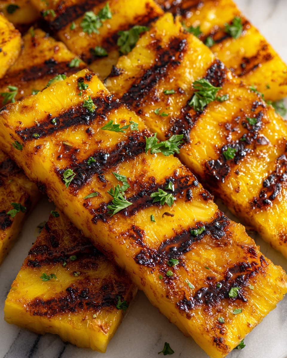 Brown Sugar Grilled Pineapple Recipe - Recipe Image