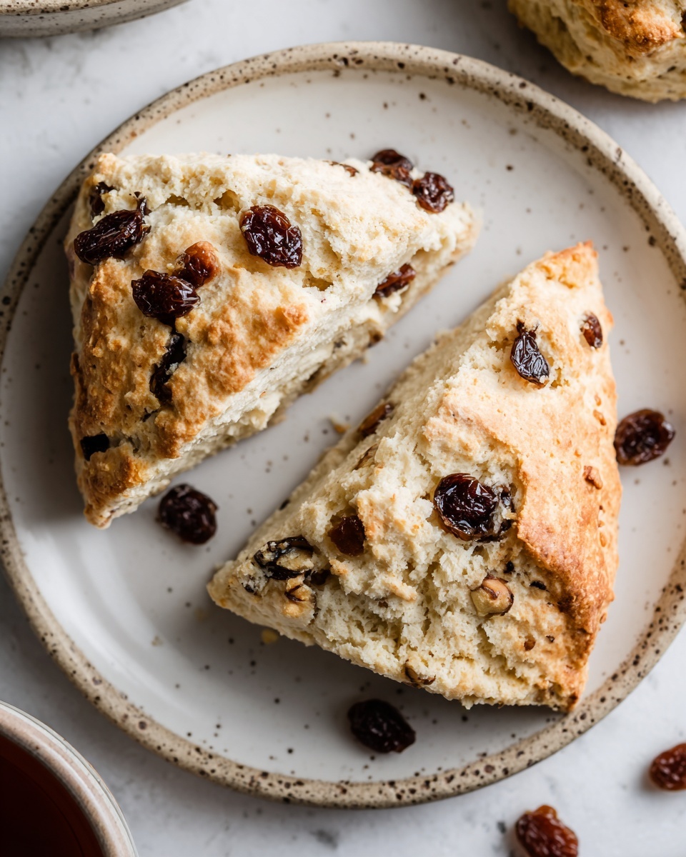 Apple Cinnamon Raisin Scones Recipe - Recipe Image