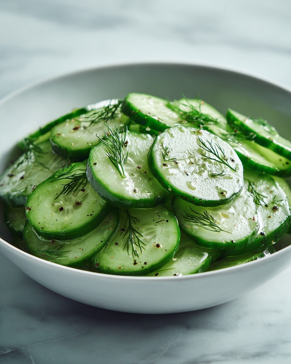 Cucumber Dill Salad Recipe - Recipe Image
