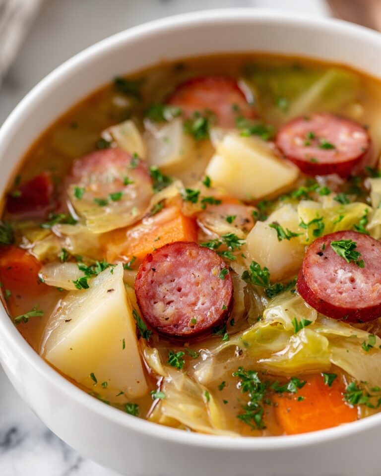Kielbasa and Cabbage Soup Recipe