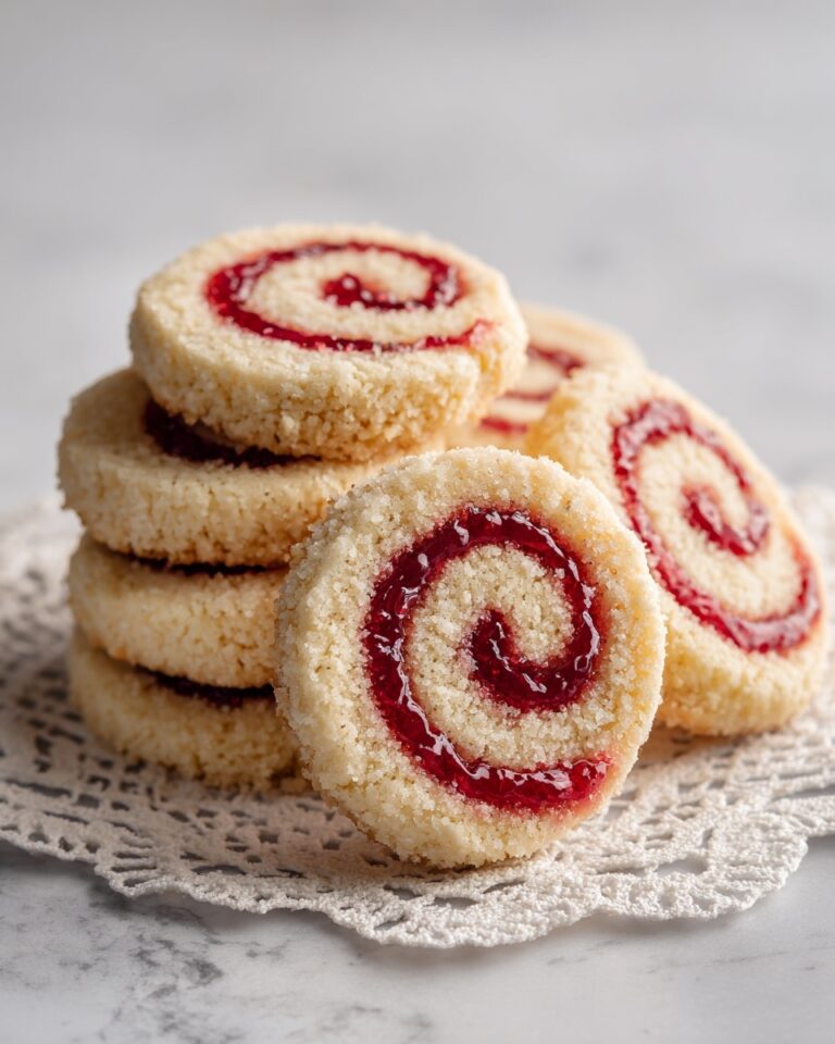 Raspberry Swirl Shortbread Cookies Recipe