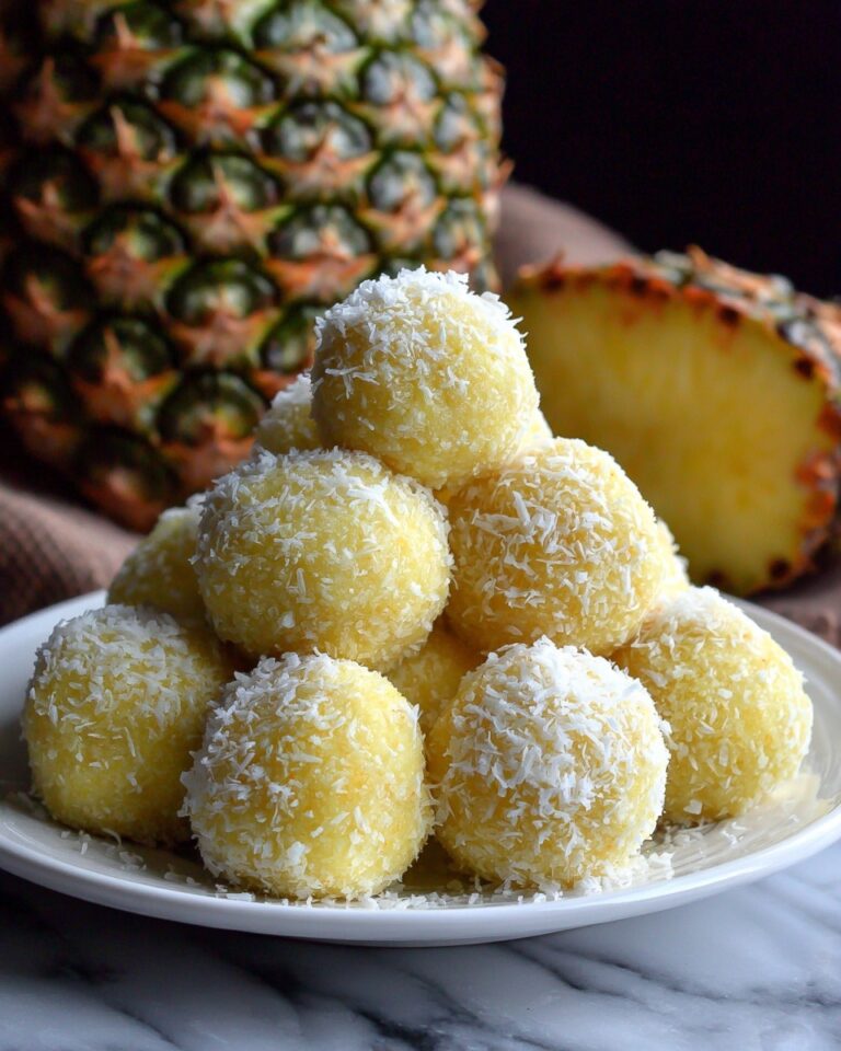 Pineapple Christmas Balls Recipe