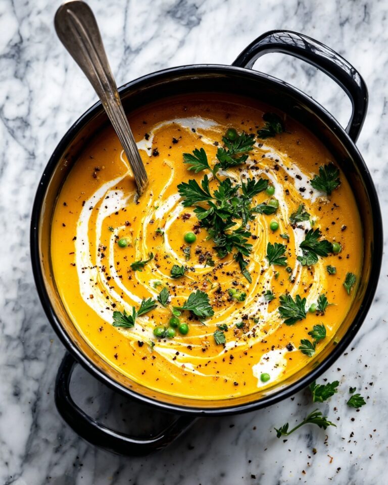 Spicy Carrot and Red Lentil Soup Recipe