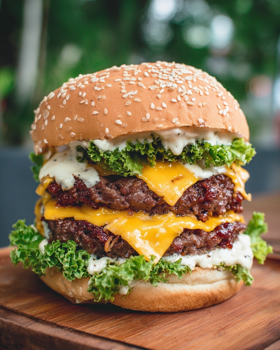 Homemade Big Mac Sandwiches Recipe - Recipe Image