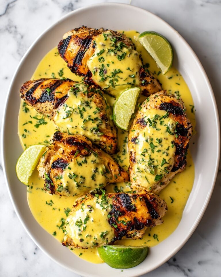Grilled Salsa Verde Chicken with Pepper Jack Recipe