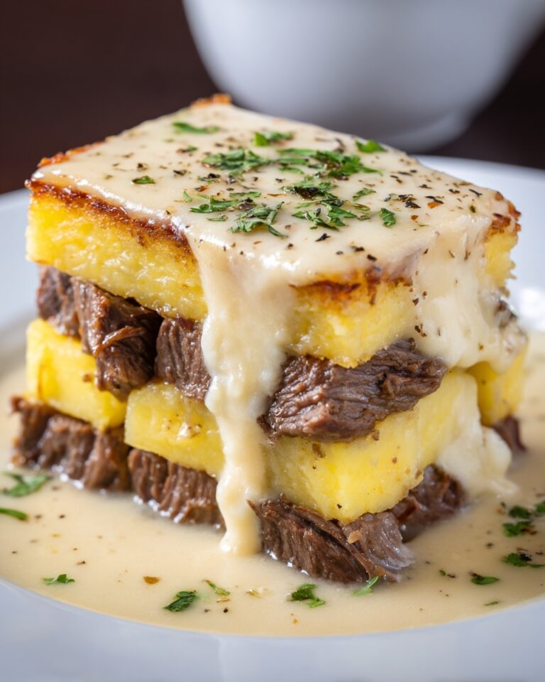 Crockpot Loaded Steak and Potato Bake Recipe