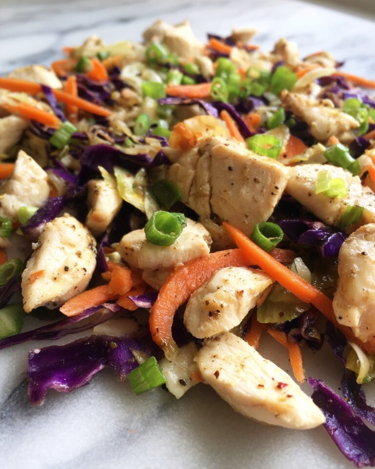 Chicken and Cabbage Stir-Fry Recipe