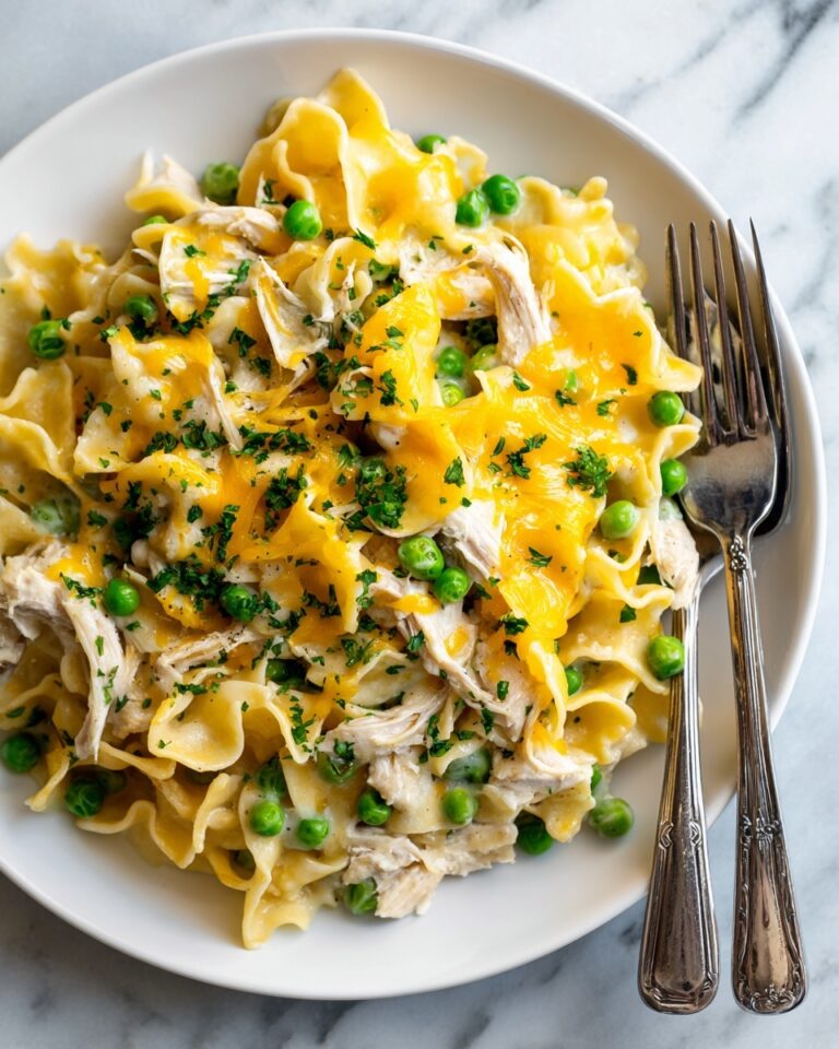 Homemade Chicken Noodle Casserole Recipe