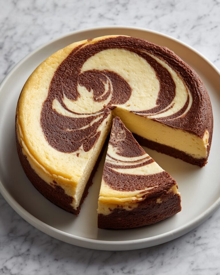 Chocolate Marble Cheesecake Recipe