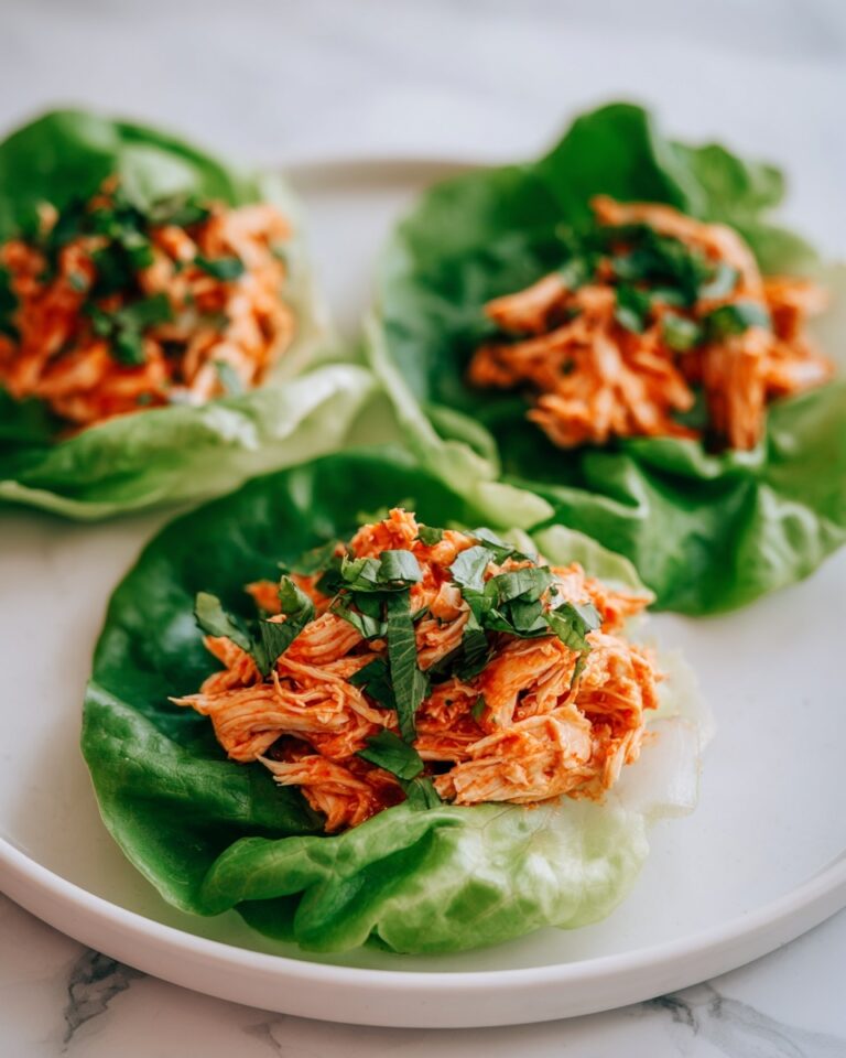 Spicy Thai Chicken Lettuce Wraps Recipe