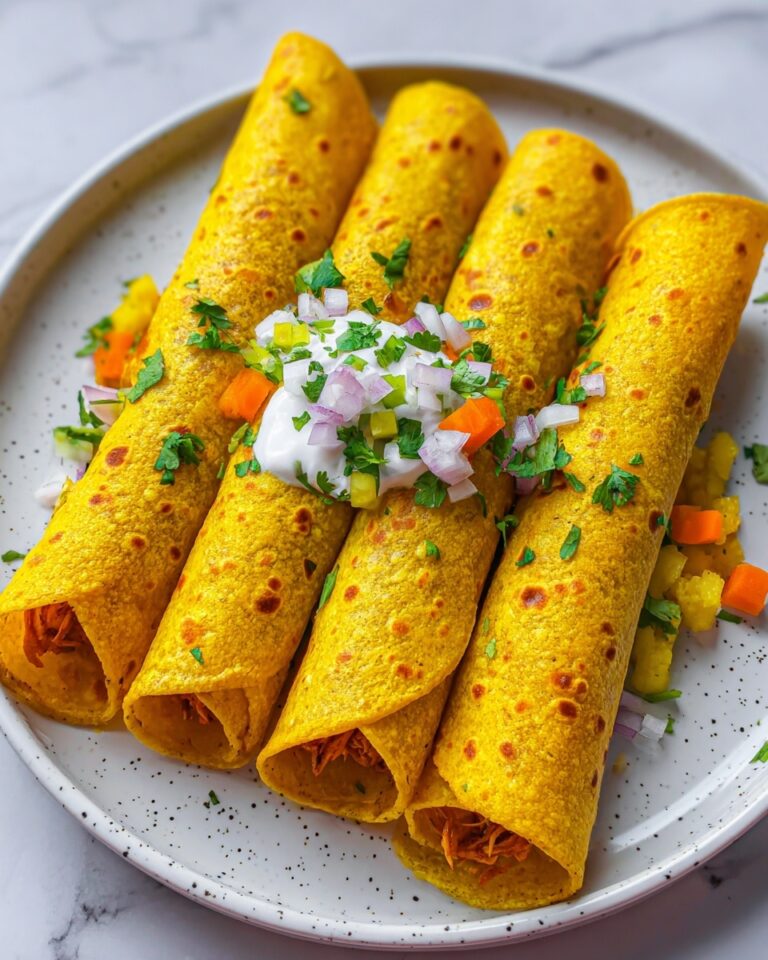 Chicken Flautas with Spicy Fideo Noodles Recipe