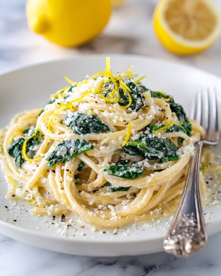 Easy Lemon Ricotta Pasta & Spinach Recipe