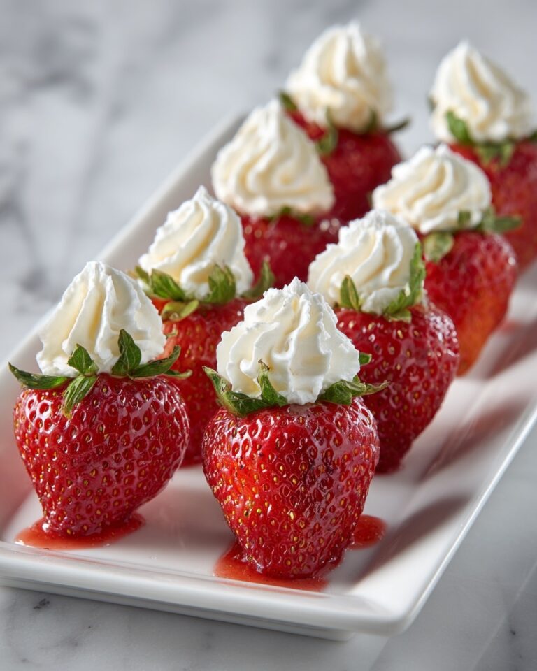 Deviled Strawberries Recipe