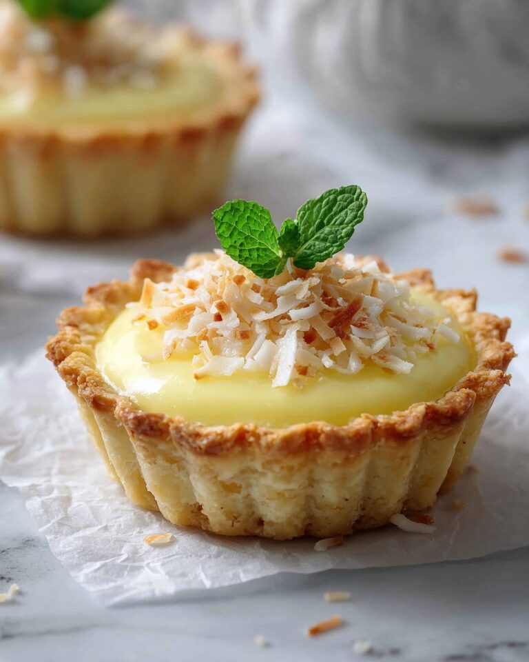 Mini Coconut Cream Pie Recipe