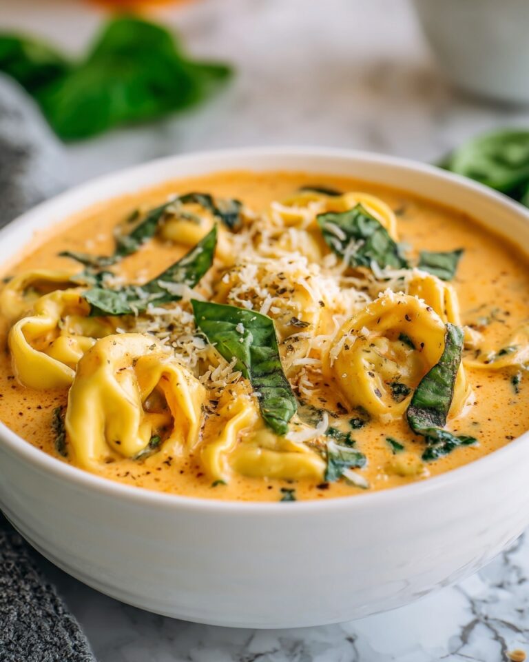 Creamy Spinach Tortellini Chicken Casserole Recipe