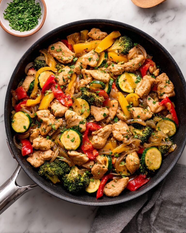 One-Pot Chicken and Vegetables Skillet Recipe