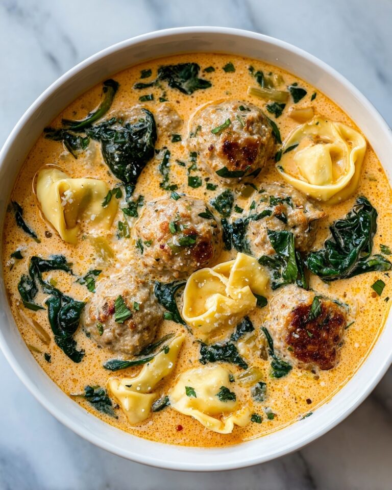 Sausage Tortellini Soup with Spinach Recipe