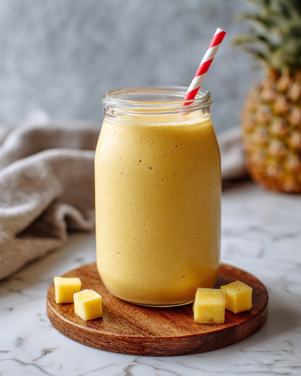 Mango Pineapple Smoothie Recipe - Recipe Image