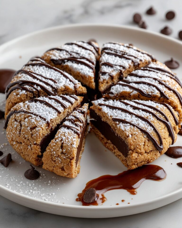 Nutella-Stuffed Deep Dish Churro Skillet Cookie Recipe