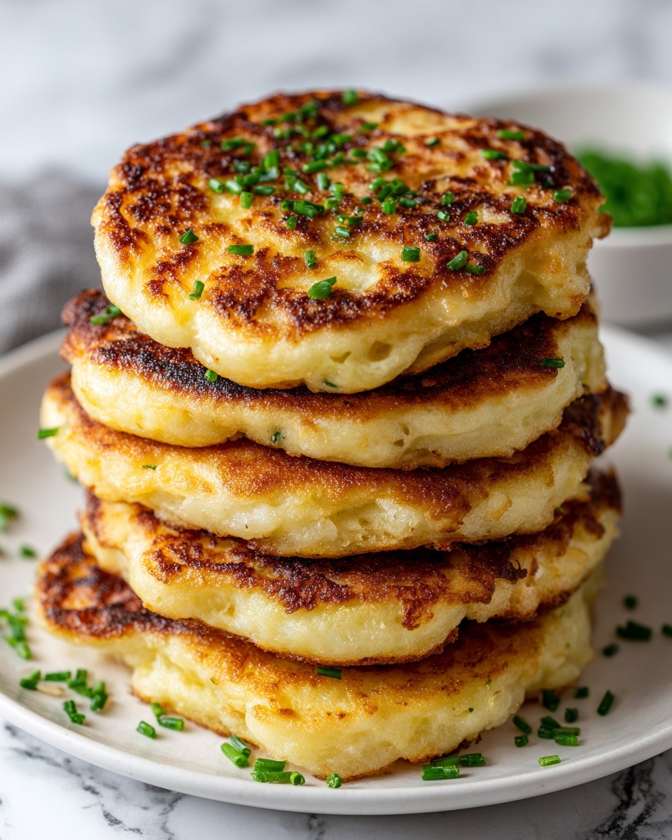 Korean Potato and Cheese Pancakes (Gamjajeon) Recipe - Recipe Image