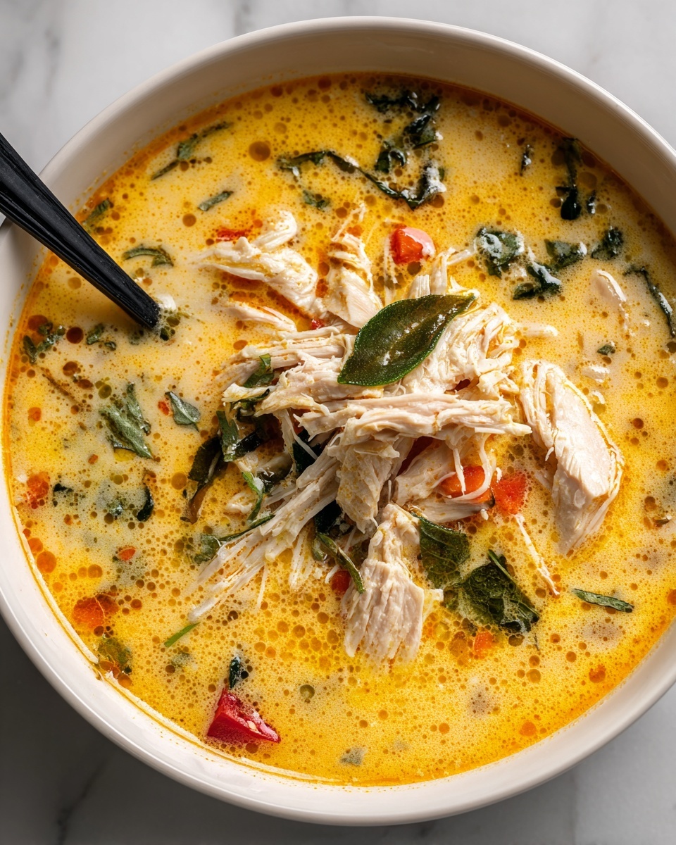 Thai-Inspired Curry Chicken Soup Recipe - Recipe Image