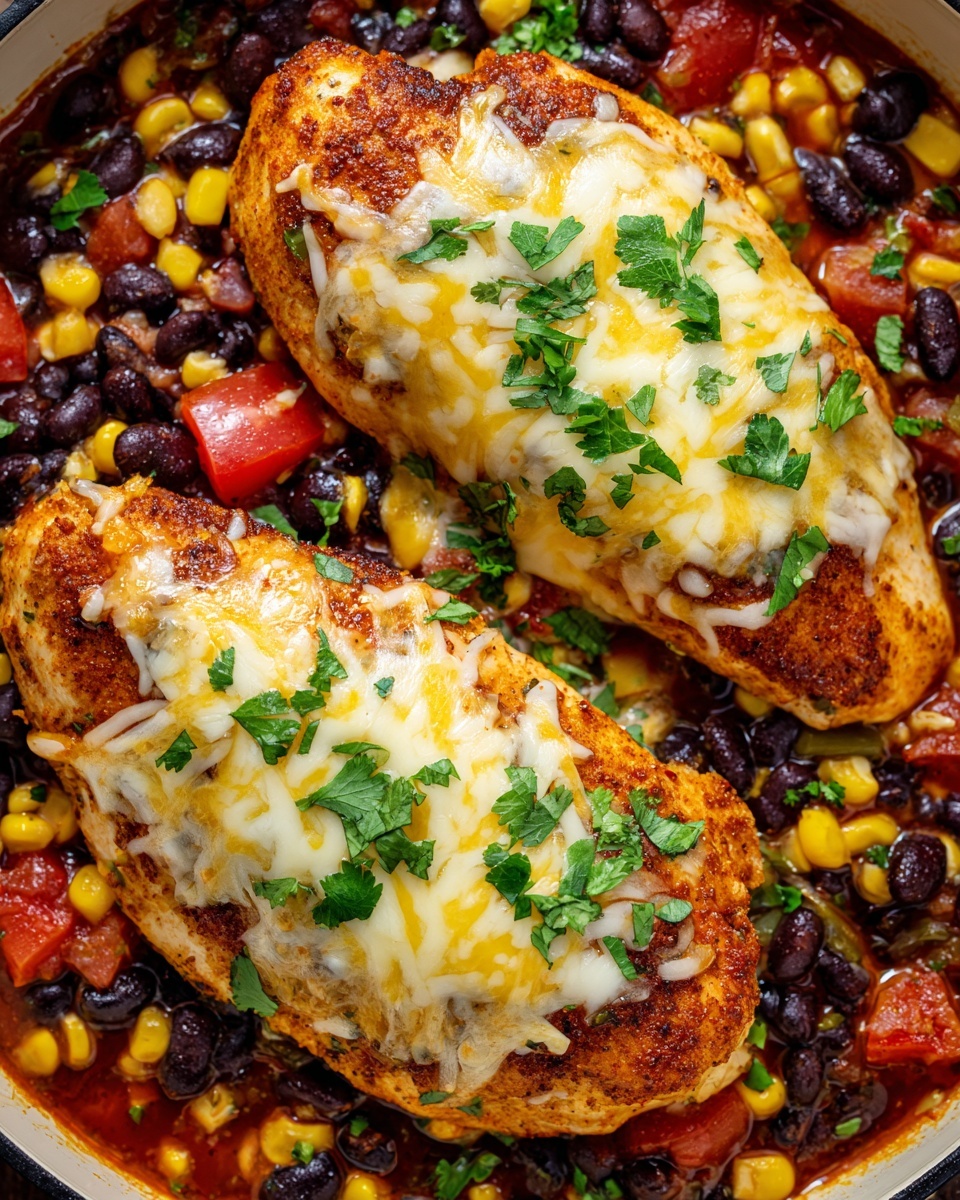 Cowboy Chicken Skillet Bake Recipe - Recipe Image