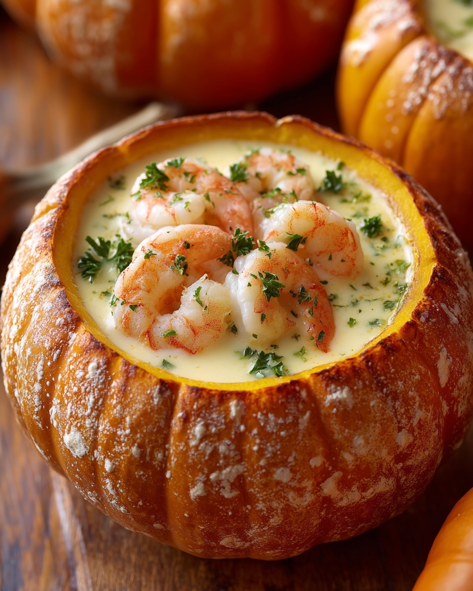 Stuffed Seafood Bread Bowl Recipe - Recipe Image