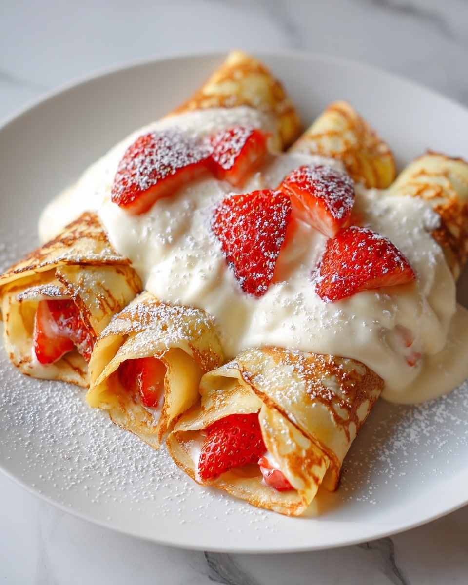Strawberry French Toast Rolls Recipe - Recipe Image