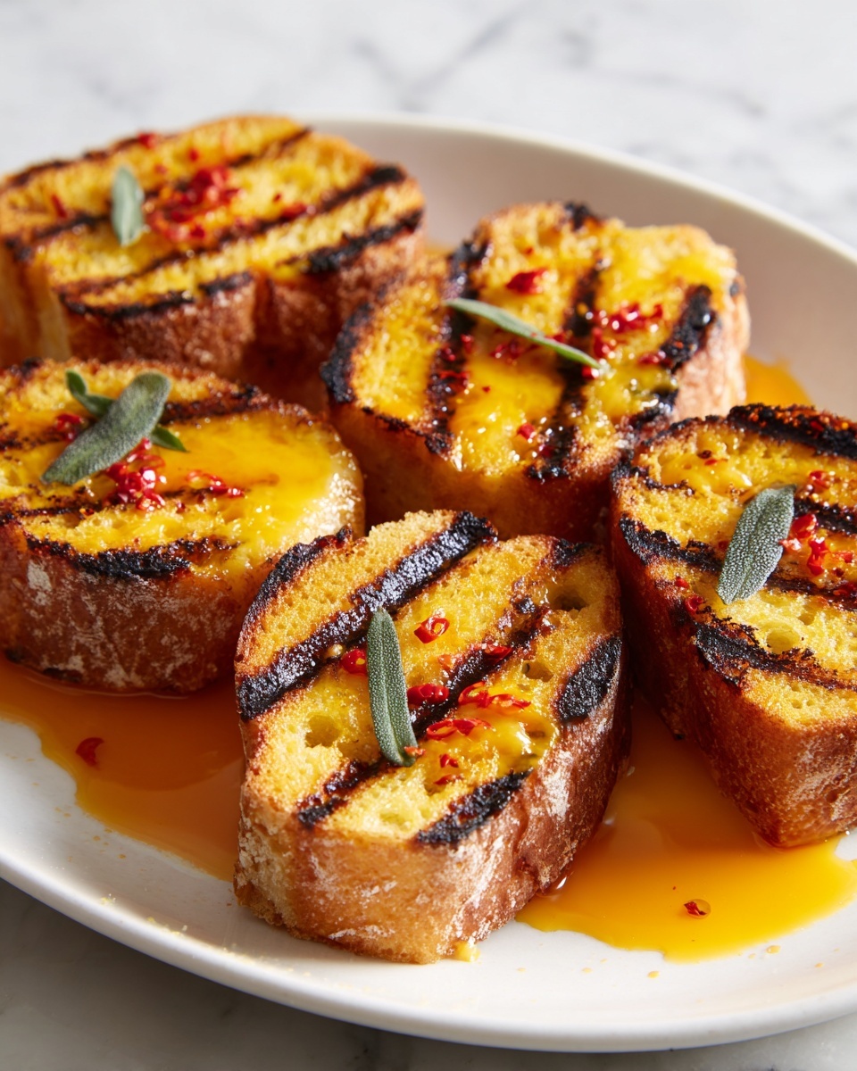 Grilled Halloumi with Honey Lime Chili Glaze Recipe - Recipe Image