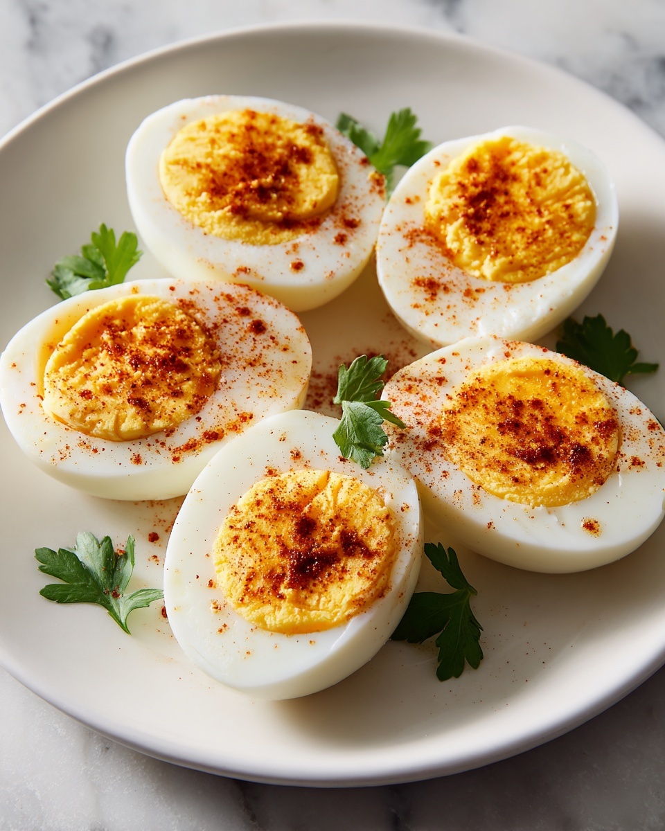 Air Fryer Hard Boiled Eggs Recipe - Recipe Image