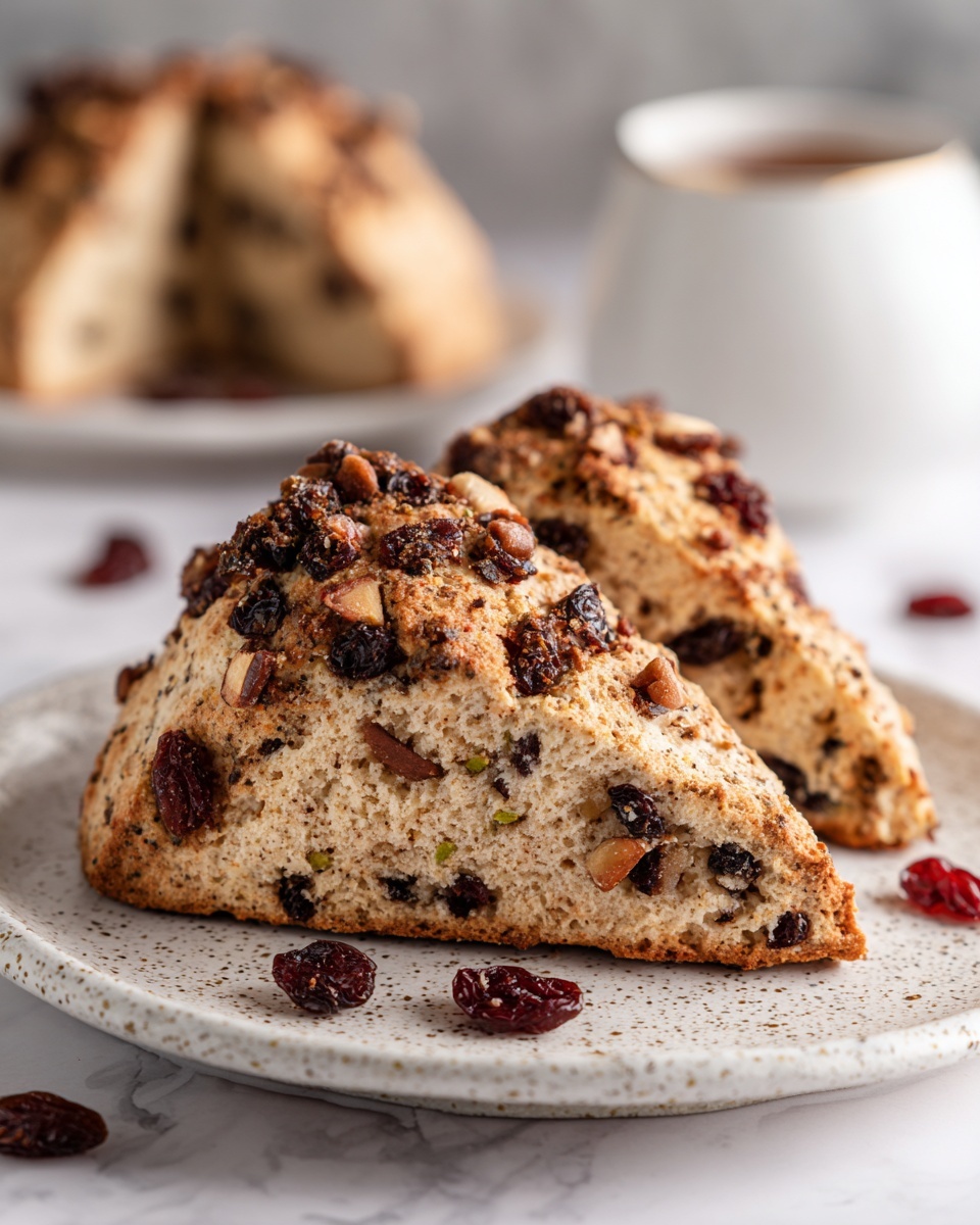 Apple Cinnamon Raisin Scones Recipe - Recipe Image