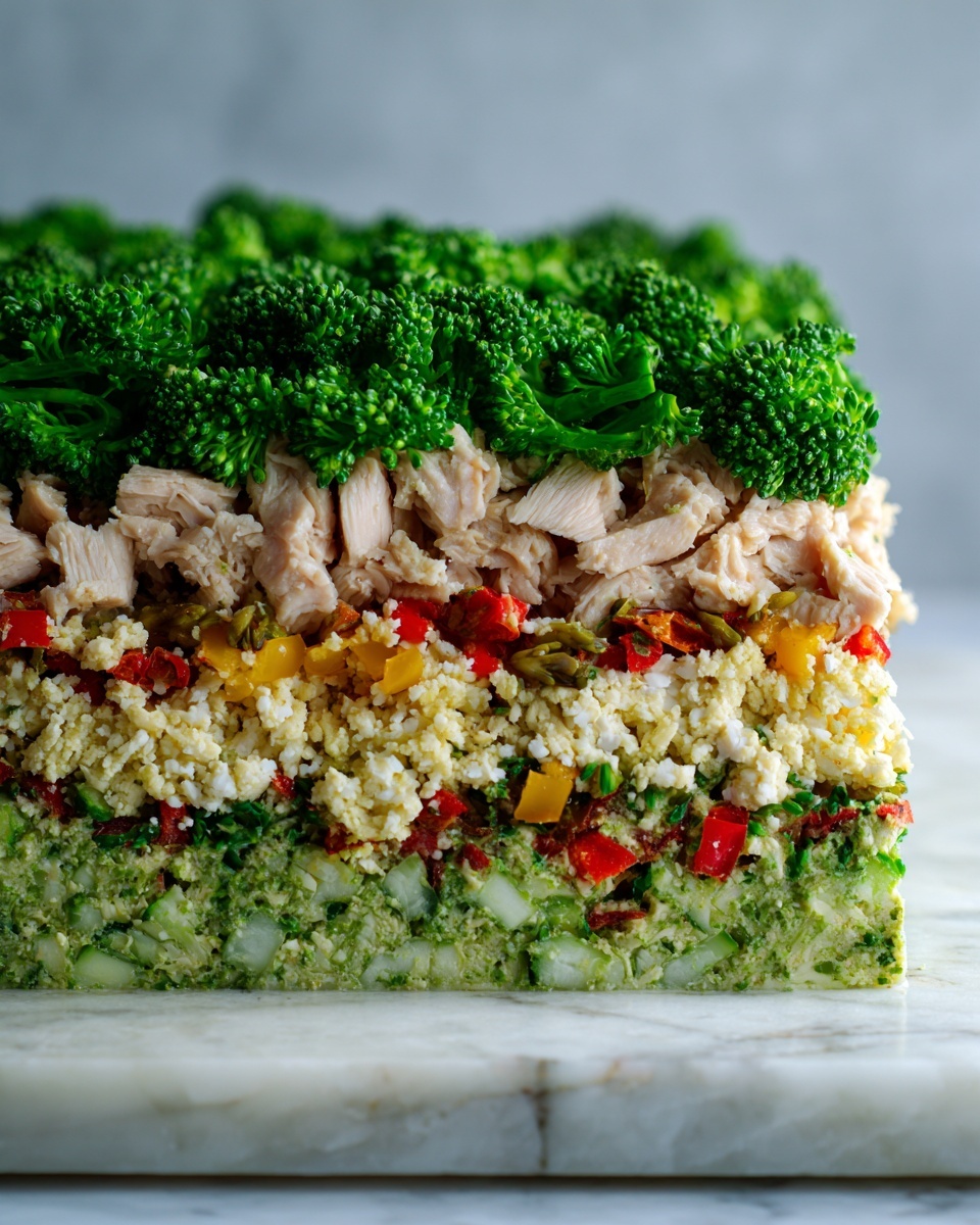 Creamy Broccoli and Chicken Salad Recipe - Recipe Image