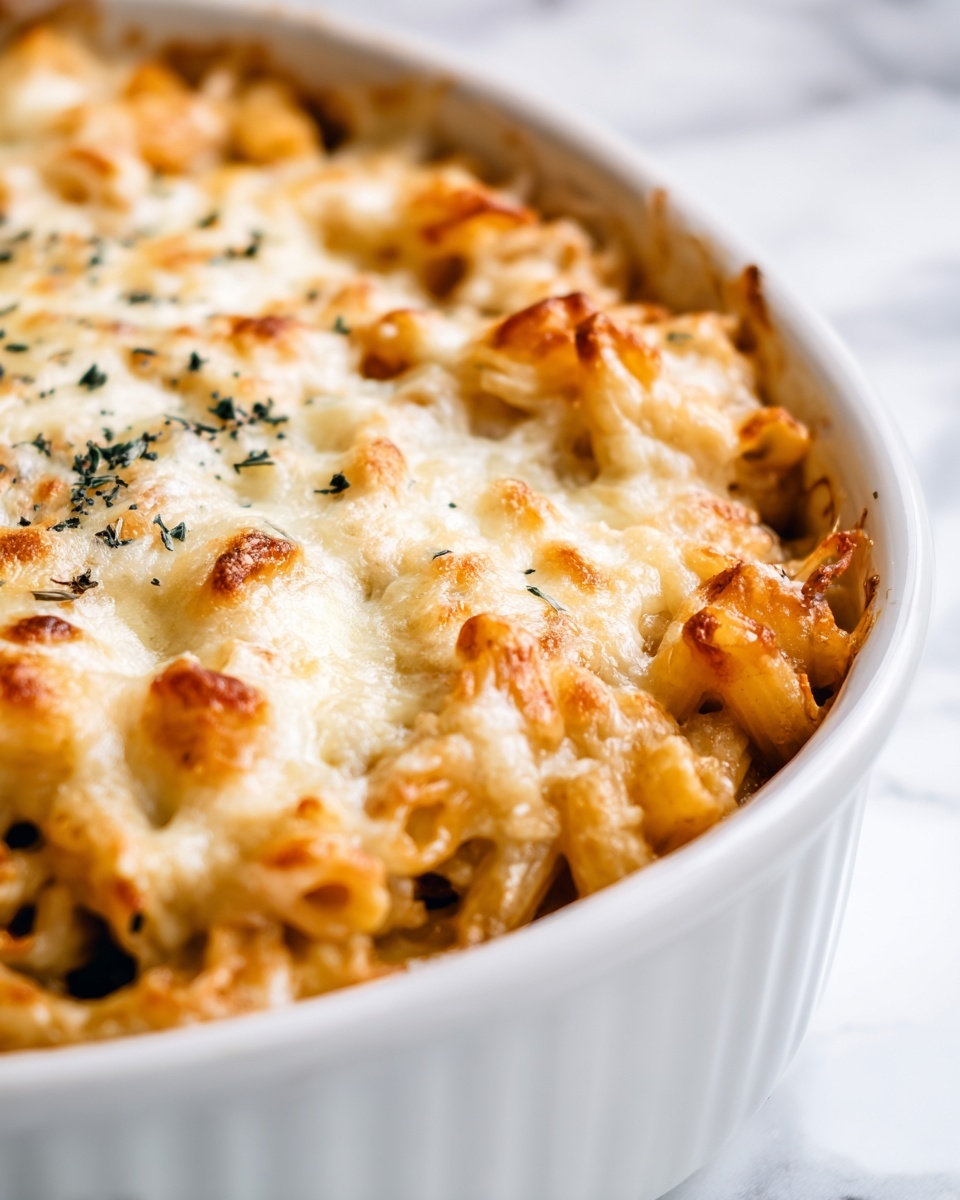 One-Pot Chicken Parmesan Mac & Cheese Recipe - Recipe Image