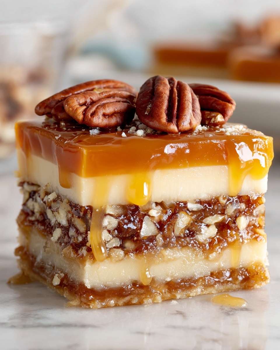 Decadent Pecan Pie Lasagna Recipe - Recipe Image