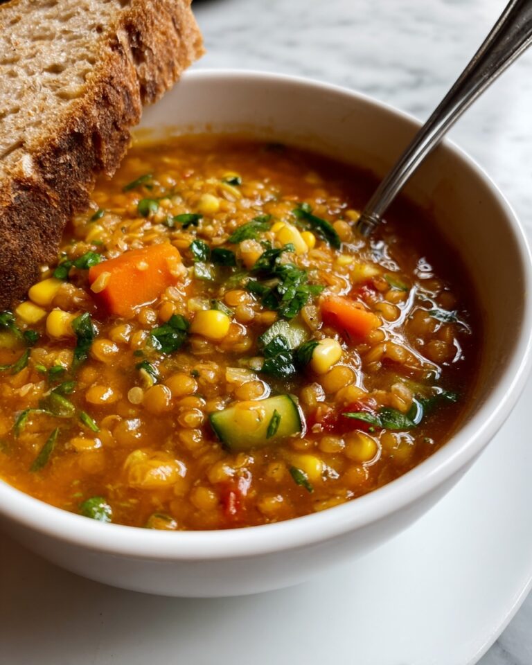 Lentil Quinoa Soup Recipe