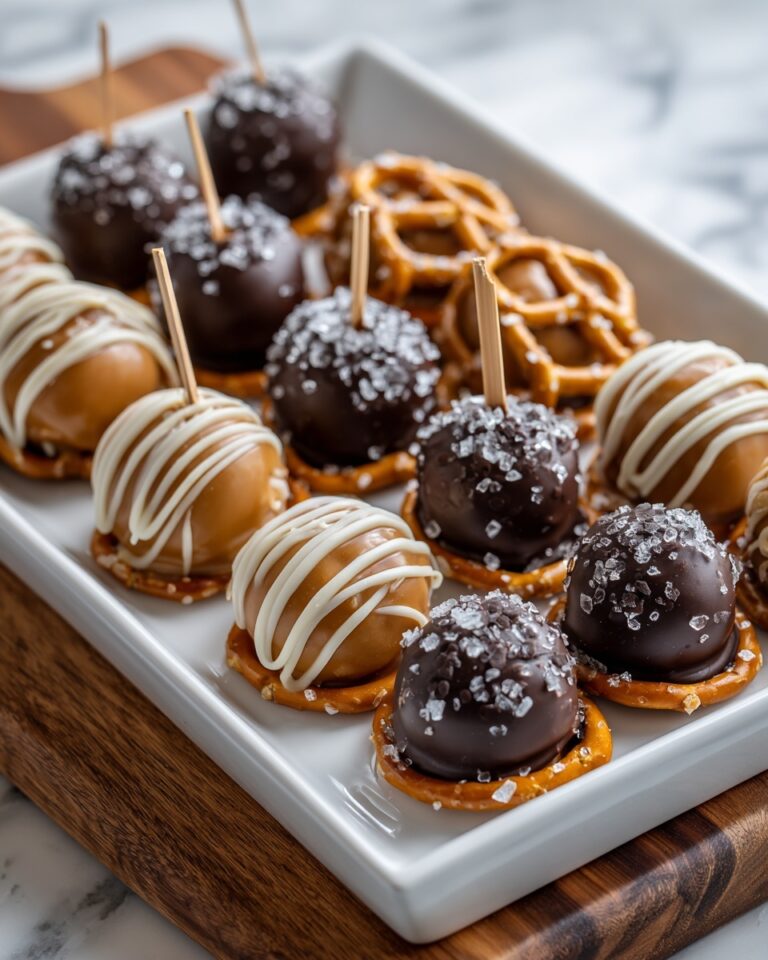 Caramel Apple Pretzel Bites Recipe