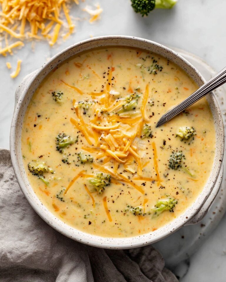 Broccoli Cheddar Soup Recipe