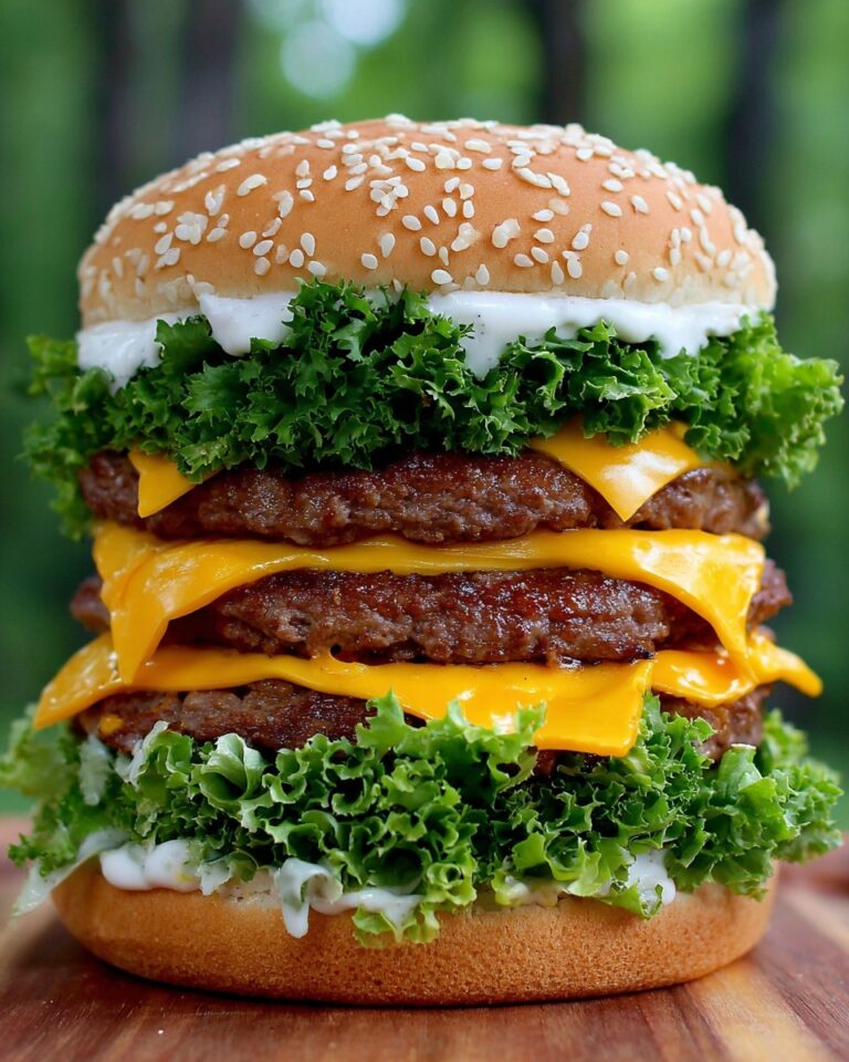 Homemade Big Mac Sandwiches Recipe