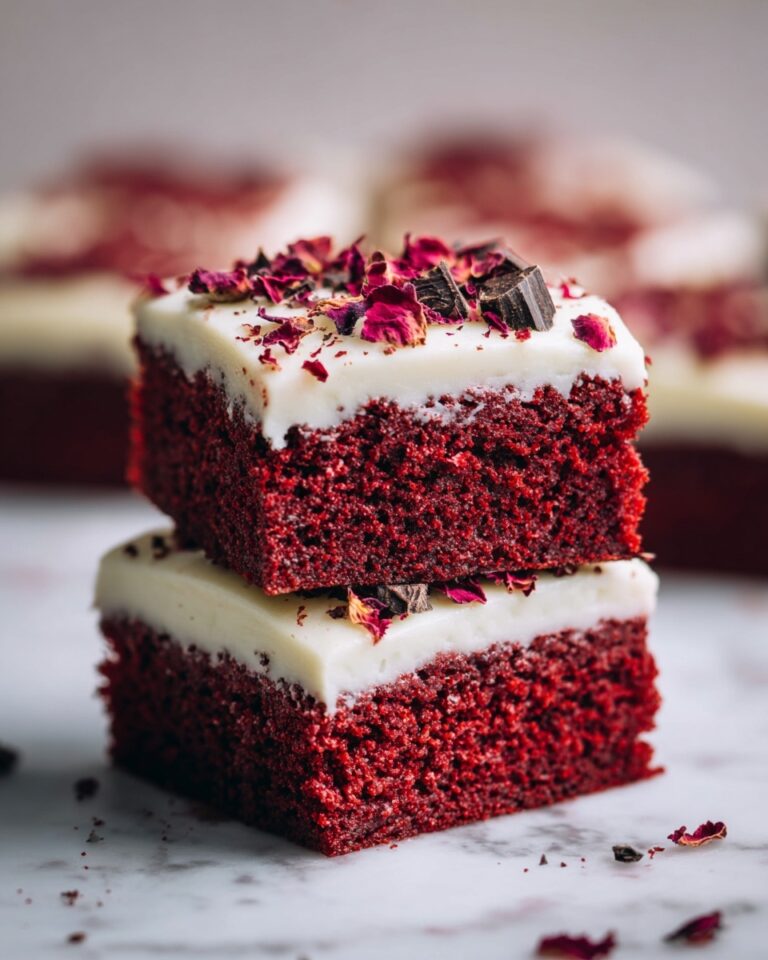 The Best Fudgy Red Velvet Brownies Recipe