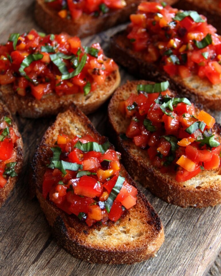 Tomato Jam Bruschetta Recipe
