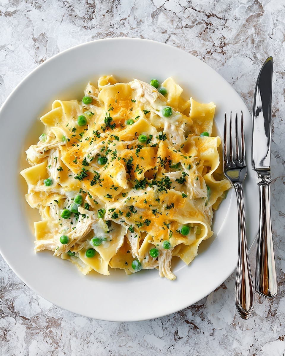 Homemade Chicken Noodle Casserole Recipe - Recipe Image