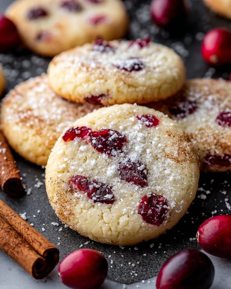 Cranberry Cream Cheese Snickerdoodles Recipe