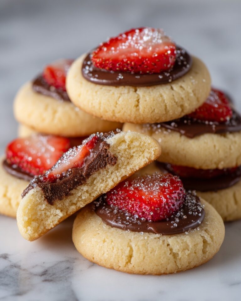 Chocolate-Stuffed Strawberry Sugar Cookies Recipe