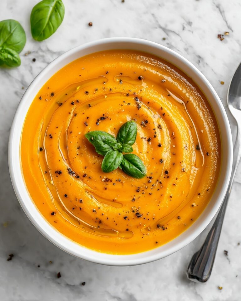 Creamy Roasted Bell Pepper Soup Recipe
