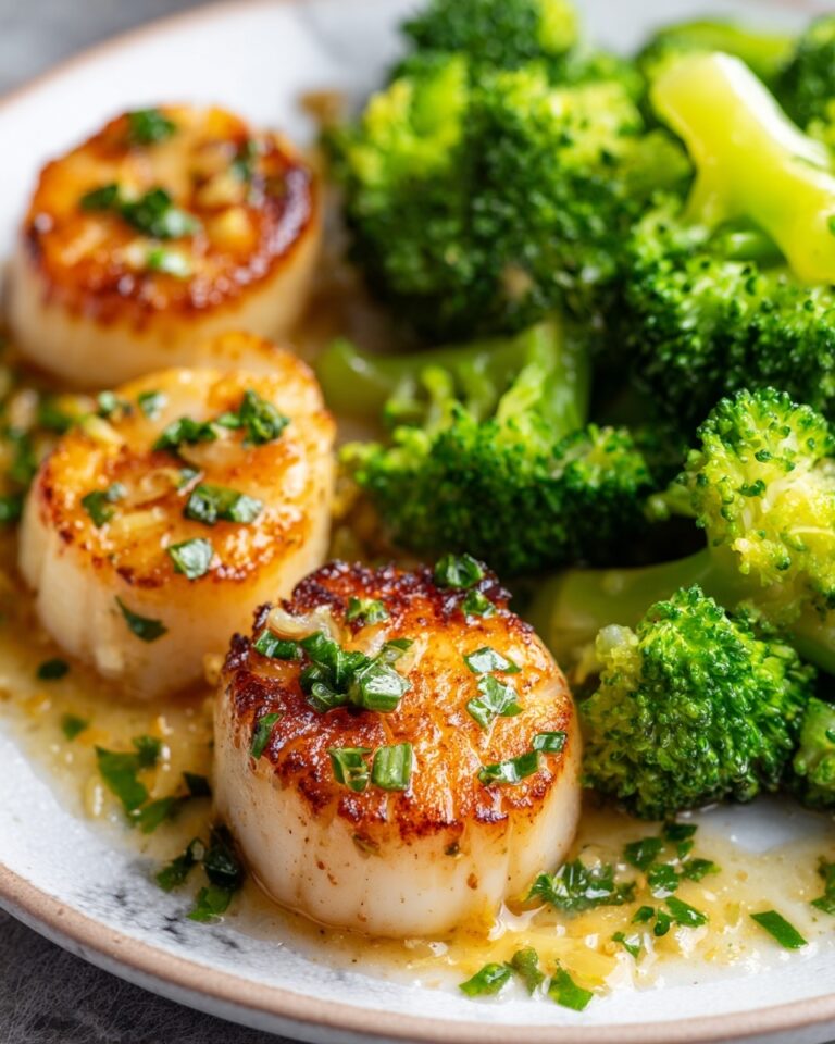 Seared Scallops with Parsley Butter Recipe