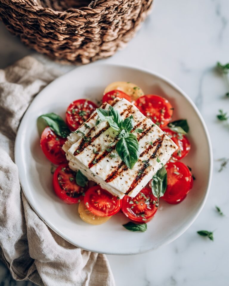 Grilled Halloumi Cheese Recipe