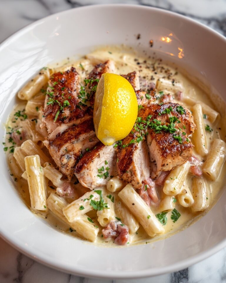 Zesty Lemon Pepper Chicken Pasta Recipe