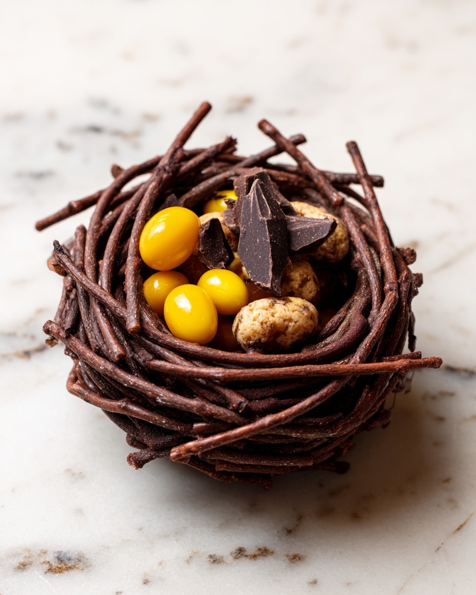 Chocolate Bird Nests Recipe - Recipe Image